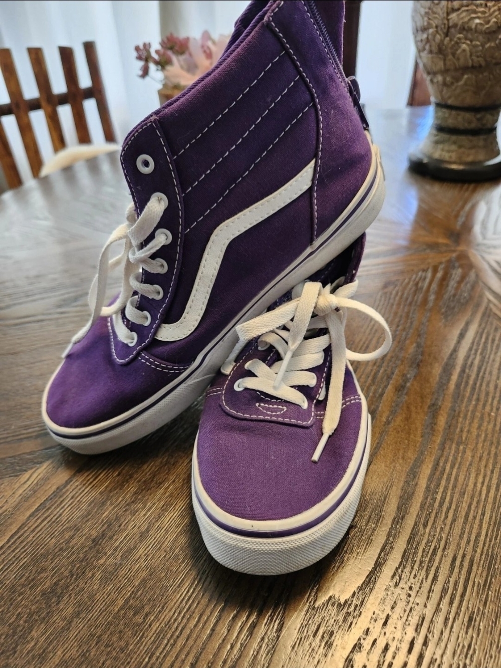 Vans Purple Sk8-Hi Purple ~ US Missy Size 4.5